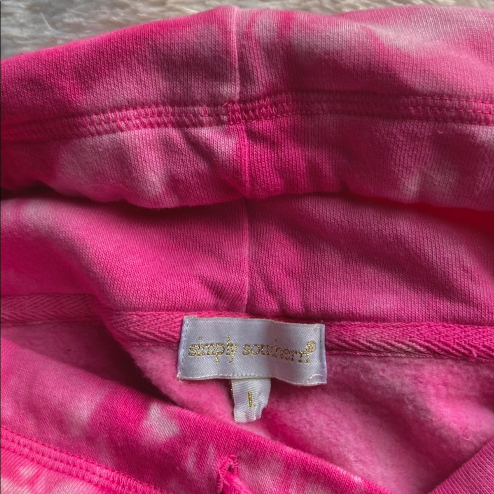 Simply Souther Pink Tye-Dye Hoodie